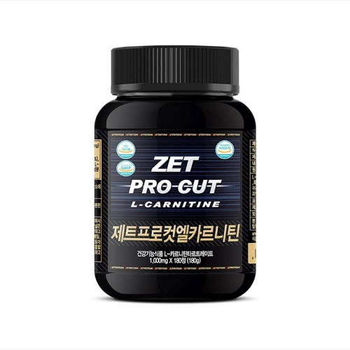 제트리션 제트프로컷엘<b>카르니틴</b> 1000mg x 180정, 1개