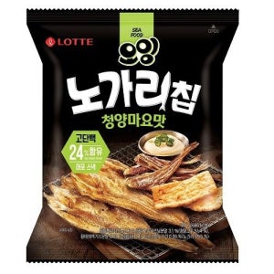 롯데 오잉 노가리칩 청양마요맛 (120G)