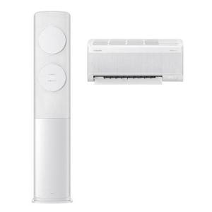 삼성 무풍클래식 (일반배관) 멀티에어컨 AF70F19D11WRS (냉방 62.6㎡＋18.7㎡) 실외기포함