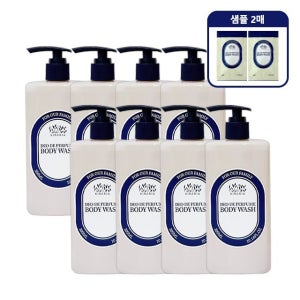 키라니아 바디워시 데오 드 퍼퓸 300ml 8개+샘플2매