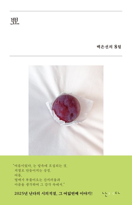 뾰 백은선의 8월