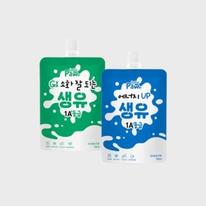 리틀포우 펫밀크 락토프리 생유 2종 맛보기 150ml, 2개