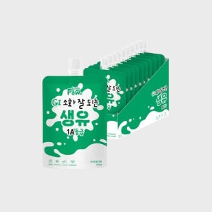 리틀포우 펫밀크 락토프리 소화잘되는 생유 150ml, 10개
