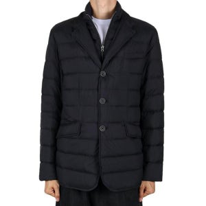 에르노 25FW 남성 LA GIACCA 구스다운 패딩 블레이져 블랙 PI001ULE 12456Z 9300