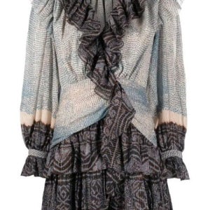 울라존슨 25 FW 울라 존슨 사라 러플 미니 드레스 FA220160 TP424962234 FA220160