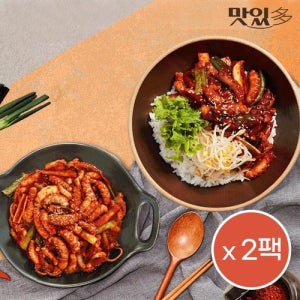 맛있다 [맛있]무교동 실비 낙지볶음 밀키트 350g X 2팩