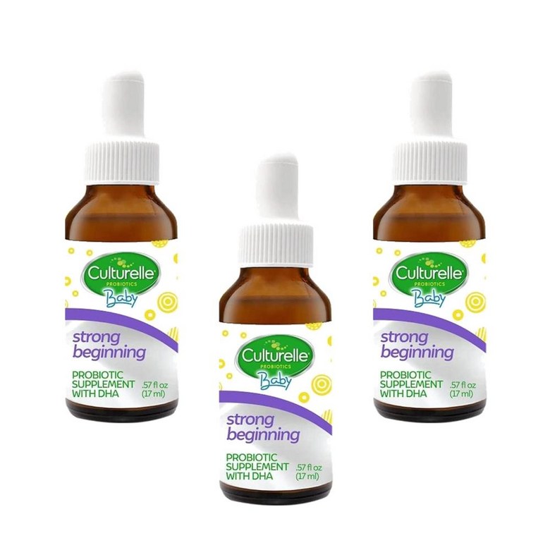 컬처렐 <b>베이비 스트롱 비기닝</b> 프로바이오틱+DHA 드롭스 17ml  3개