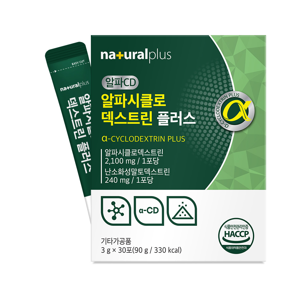 <b>내츄럴플러스</b> 알파시클로덱스트린 플러스 3g x 30포, 1개
