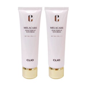 클리오 [패션플러스][클리오]클리오 톤업 선크림 멜라케어 듀얼 40ml 2개
