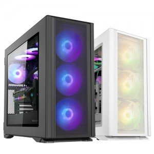 darkFlash DLX200 MESH RGB 강화유리 (블랙)