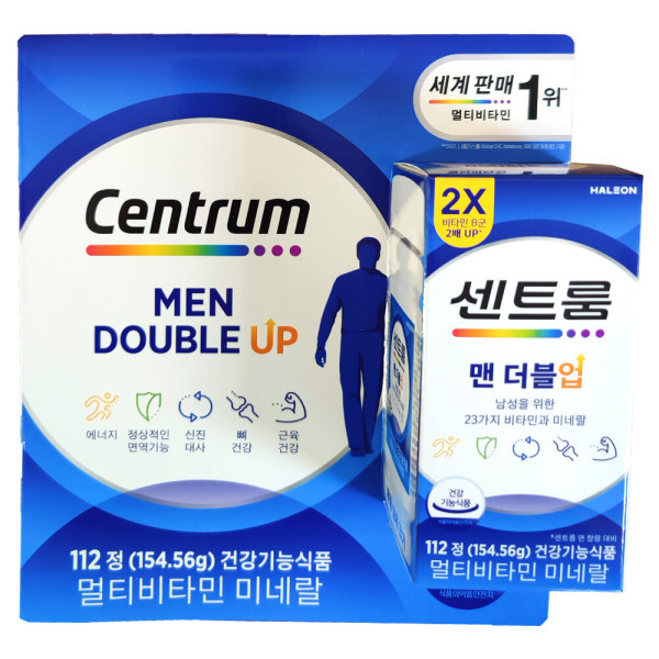 센트룸 센트룸 맨 더블업 멀티 비타민 미네랄 112정 코스트코 영양제