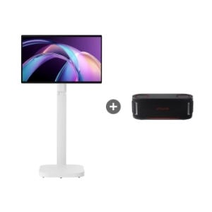 LG 스마트모니터 스윙 + LG 엑스붐 바운스 32U889SAW.BKBOUNC