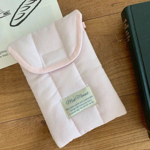 이북리더기 6인치 크레마모티프 루나X2 오닉스 리디페이퍼 파우더 핑크 파우치 민트모먼트
