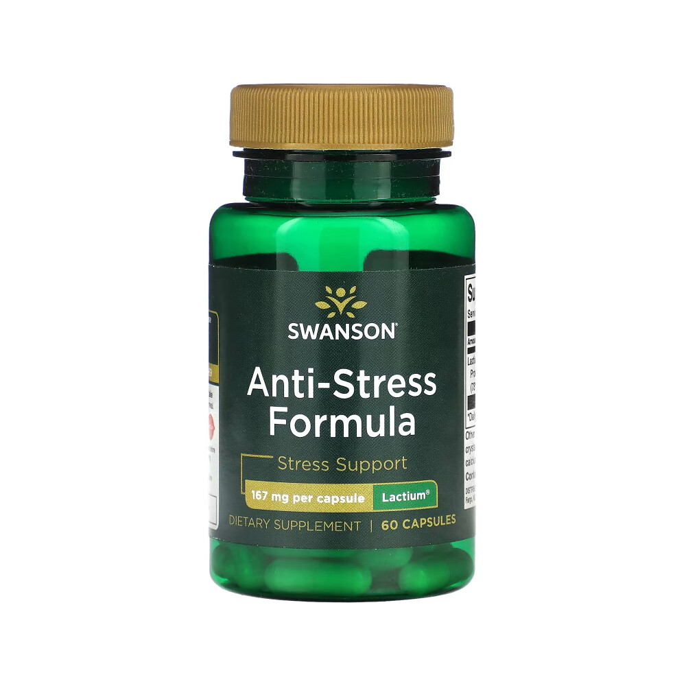 스완슨 <b>안티스트레스포뮬라</b> 락티움 167mg 60캡슐