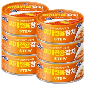사조참치 사조 찌개전용 참치 85g x 6개 / 참치캔 통조림