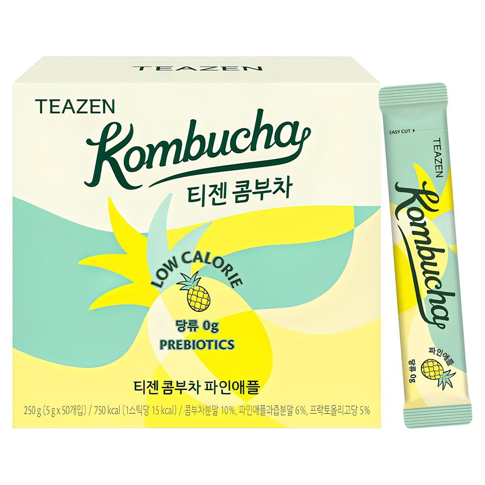 티젠 콤부차 파인애플, 5g, 50개입, 1개 (10,950원) (무료)