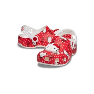 CROCS KIDS 키즈 헬로 키티 레드 클래식 클로그 MUL (24SKCL210576) 24SKCL210576_Z90H 170074