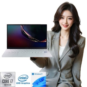 삼성전자 갤럭시북 이온 NT931XCJ i7-10510U 16G NVMe SSD 256GB 윈11 13.3인치 사무용 인강용 가벼운 노트북