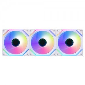 얼티메이크 XIN CRYSTON 120 PWM ARGB (3팩, 화이트)
