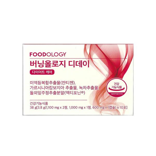 푸드올로지 버닝올로지 디데이 3.8g x 10포, 2개