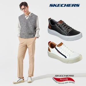 스케쳐스 25FW 최신상 남성용 뷰포트 스니커즈 TV상품