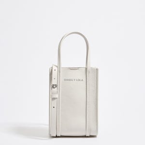 [빔바이롤라][BIMBA Y LOLA][23FW] 빔바이롤라 오프화이트 레더 크로스바디 백 (XS) B236AIB002IVF(K1692670981677005IV01)