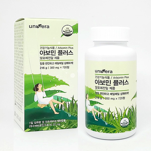 <b>유니베라 아보민 플러스</b> 216g (300mg X 720정)60일분  720정  1개