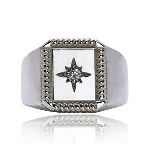 [비자르오르빗] 별을 품다_스타쉴드 스퀘어 별조각 은반지