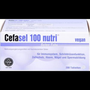 Cefak 세팍 <b>세파셀</b> 100 누트리 셀렌정 200정 건강영양제 <b>면역</b> 강화
