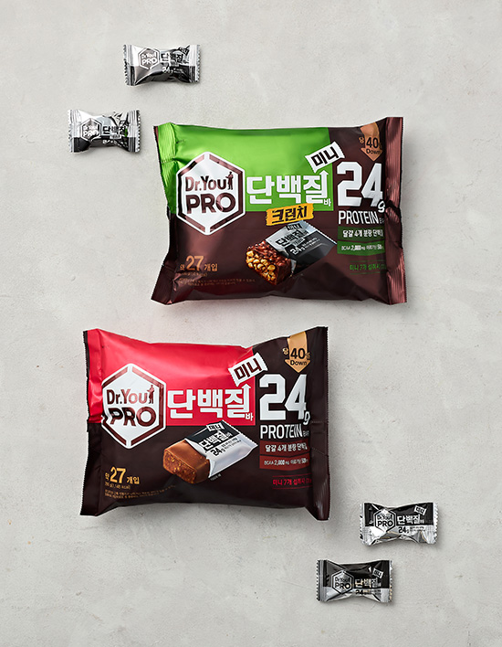 오리온 닥터유 프로 미니 단백바 제품 이미지