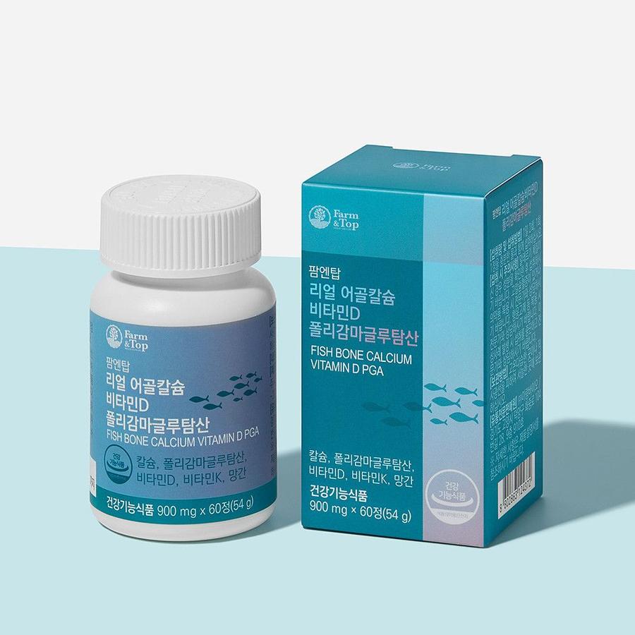 <b>팜엔탑</b> 리얼 어골칼슘 비타민D