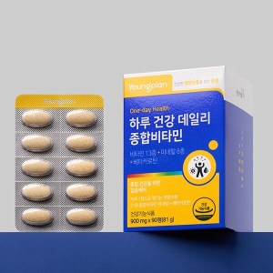 올린아이비 영진약품 하루 건강 데일리 <b>종합</b>비타민 1박스(3개월분)