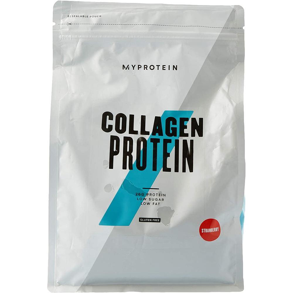 <b>Myprotein</b> 일본직구 <b>마이프로틴</b> 파우더 콜라겐 단백질 함량 90% (스트로베리 1kg)  사이즈  1kg  1개