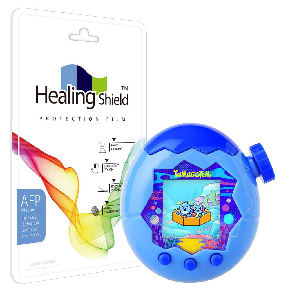 폰트리 힐링쉴드 다마고치 파라다이스 올레포빅 액정보호필름