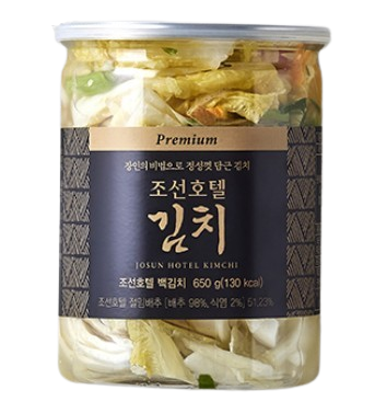 프리미엄 조선호텔 백김치 제품 이미지