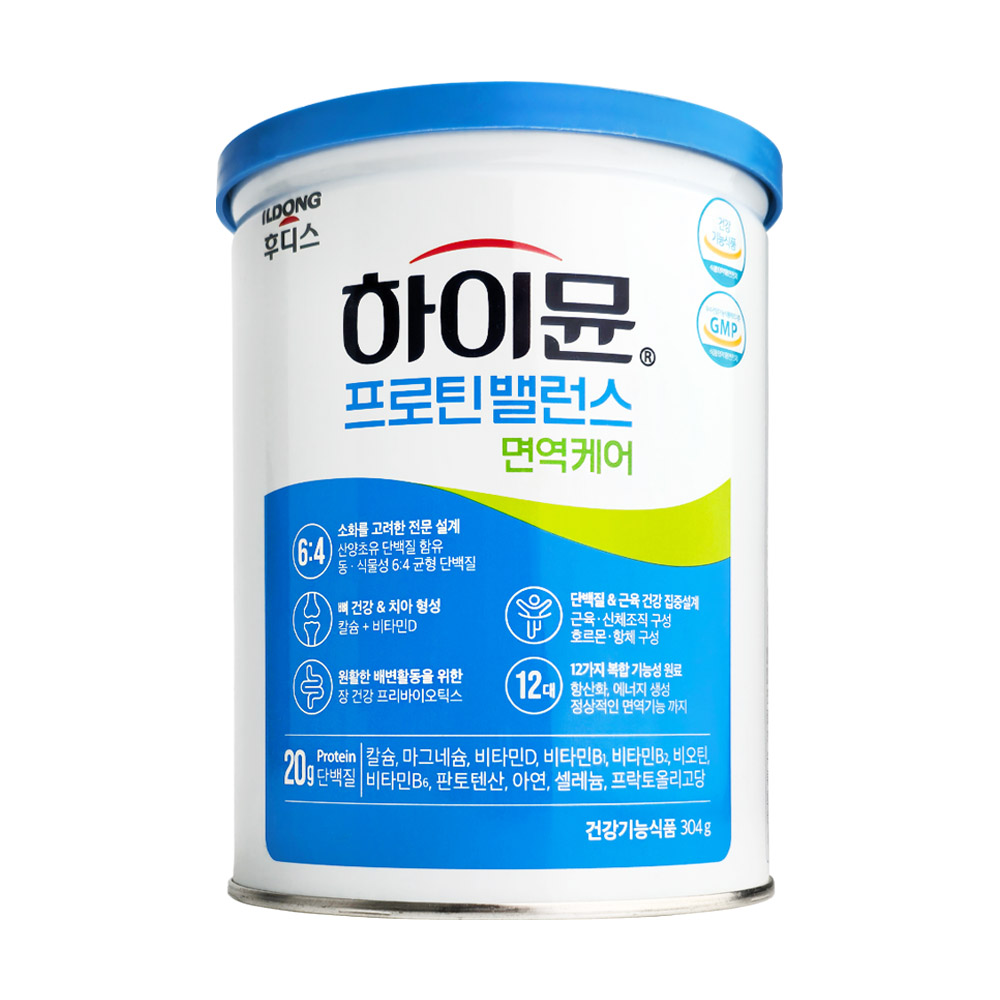 일동후디스 하이뮨 <b>프로틴</b> 밸런스 면역케어 304g, 1개