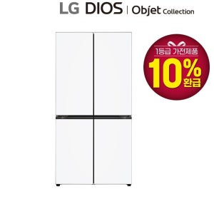 LG전자 LG STEM 5도어 원매직 직수형 냉장고 1등급_M876MQQ161 옵션택1