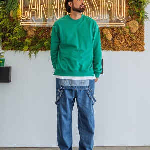 (XL-4XL)루이디 레이어드 트임 맨투맨[TST#트임 #레이어드빅사이즈]