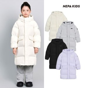 네파 키즈 키즈 롱 덕다운 자켓_KLF2001