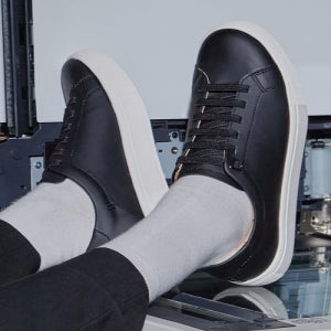 파스코로젠 다윈 밴딩 스니커즈 | 블랙 JC4800-BK-BLACK