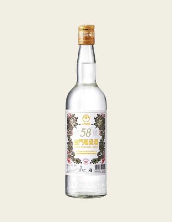Kinmen Kaoliang Liquor 58% (금문고량주 58도)
