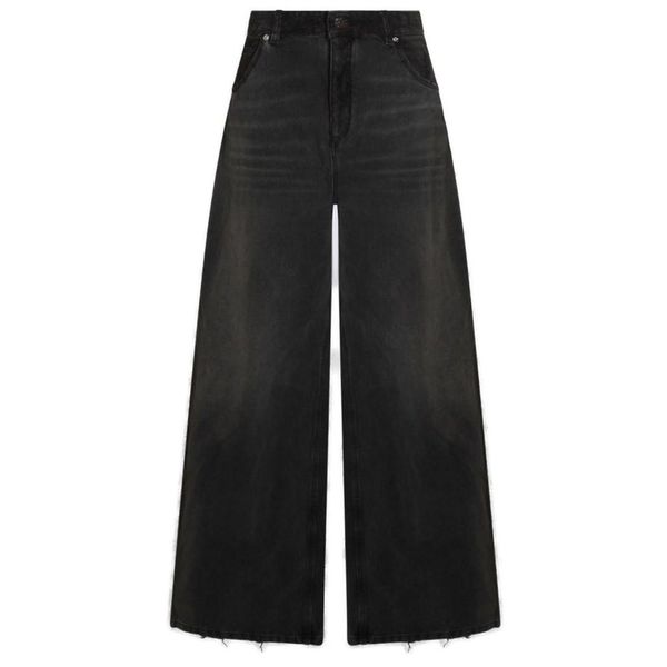 블루마린 와이드 레그 디스트로이드 진 A522J218A N0986 BLACK 여성 FW25