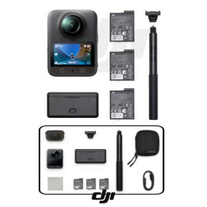 DJI Osmo 360 어드벤처 콤보 액션캠 (배터리3개) 내장메모리 105GB