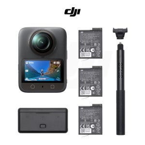 DJI 오즈모 360 어드벤처 콤보 128GB 내장메모리,OSMO 360도 액션캠 카메라