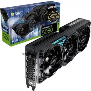 PALIT 지포스 RTX 5080 GAMINGPRO D7 16GB 이엠텍-Ms