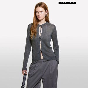 시슬리 리본 오프닝 니트 4F_1034M500L