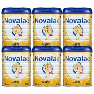 노발락 AC 분유 800g 6개