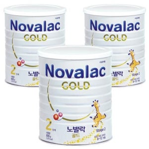 노발락 골드 분유 2단계 3개 800g