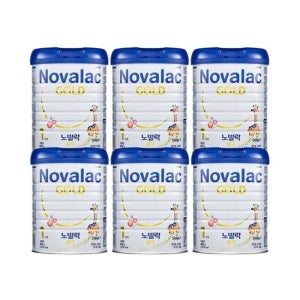 노발락 골드 분유 1단계 800g 6개