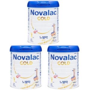 노발락 골드 분유 1단계 800g 3개